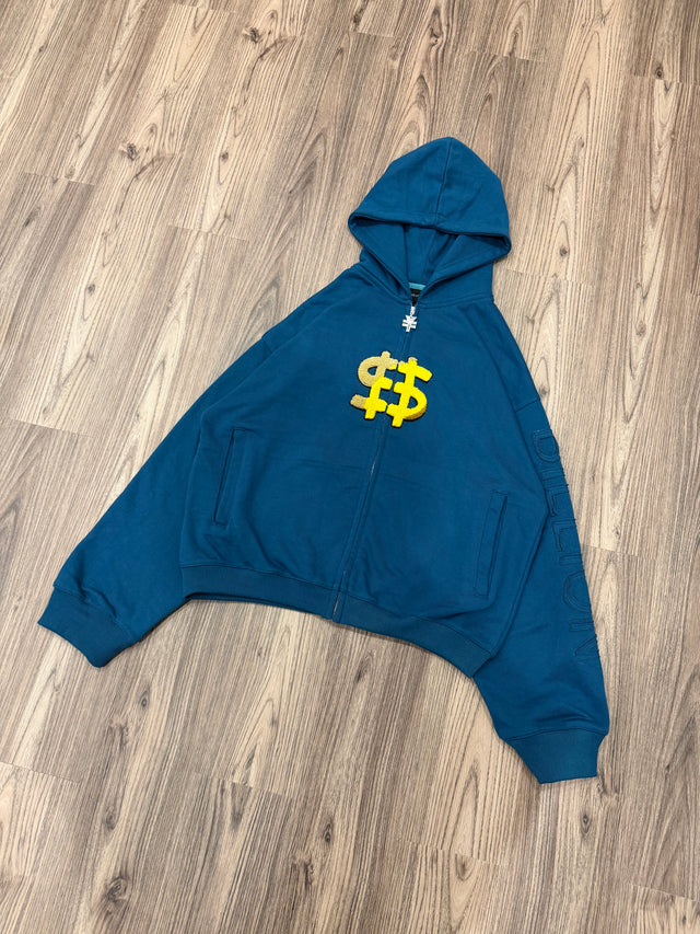 OKUYASU (THE HAND) ZIP-UP + FREE ITEM (READ DESCRIPTION) - Shahzad Clothing