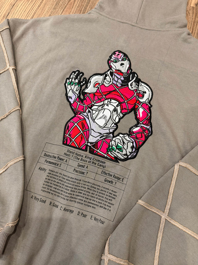 KING CRIMSON (ZIP-UP) + FREE ITEM (READ DESCRIPTION) - Shahzad Clothing