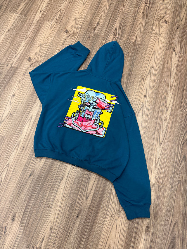 CRAZY DIAMOND ZIP-UP + FREE ITEM (READ DESCRIPTION) - Shahzad Clothing
