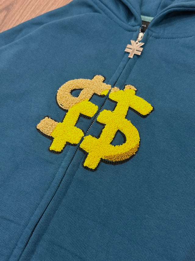 OKUYASU (THE HAND) ZIP-UP + FREE ITEM (READ DESCRIPTION) - Shahzad Clothing