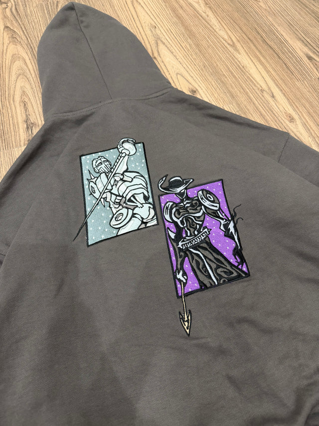 SILVER CHARIOT (ZIP-UP) + FREE ITEM (READ DESCRIPTION) - Shahzad Clothing