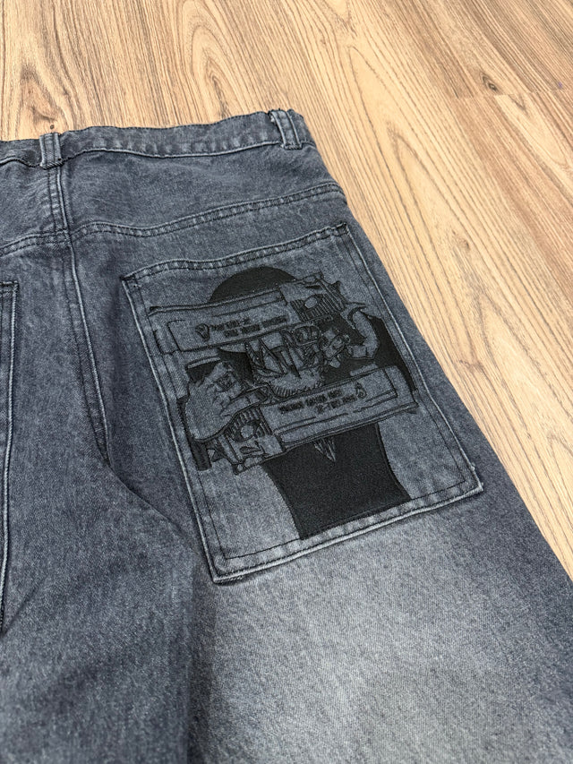 DEATH THE KID (DENIM) + FREE ITEM (READ DESCRIPTION) - Shahzad Clothing