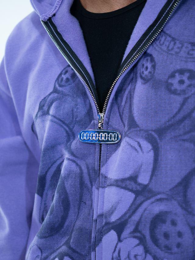 MOODY BLUES ZIP-UP + FREE BEANIE (READ DESCRIPTION) - Shahzad Clothing