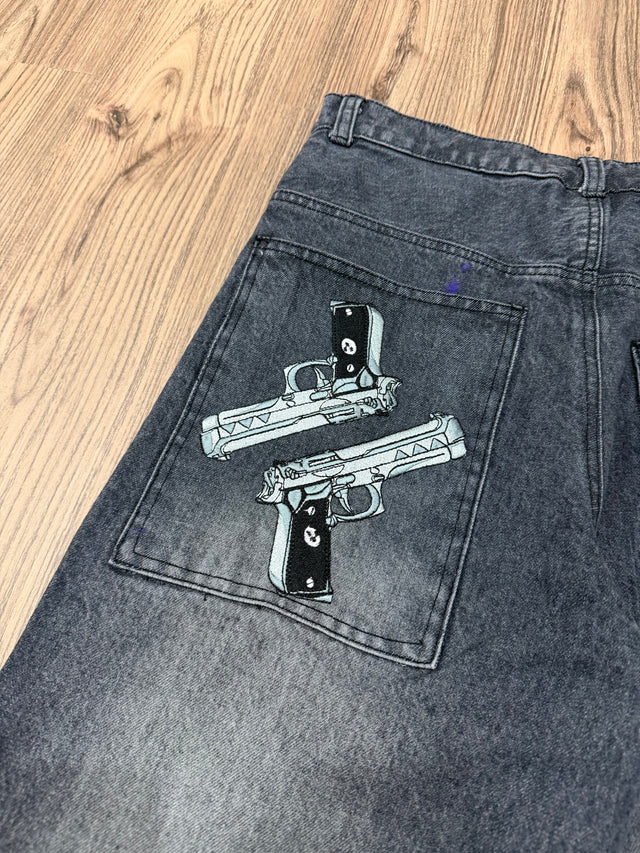 DEATH THE KID (DENIM) + FREE ITEM (READ DESCRIPTION) - Shahzad Clothing