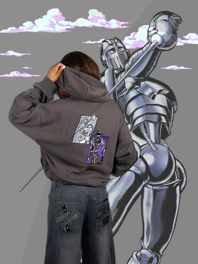 SILVER CHARIOT (ZIP-UP) + FREE ITEM (READ DESCRIPTION) - Shahzad Clothing